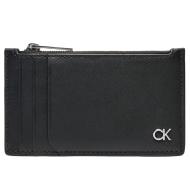 Porte Cartes Noir Homme Calvin Klein Jeans Metal Cardhol pas cher