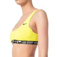 Haut de maillot de bain Jaune Femme Nike Banded Bottom pas cher