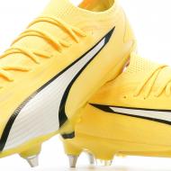 Chaussures de foot Jaunes Homme Puma Ultra Ultimate MxSG vue 7