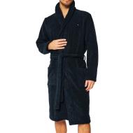 Peignoir éponge Marine Homme Tommy Hilfiger Bathrobe pas cher