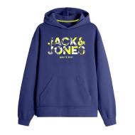 Sweat Bleu Garçon Jack & Jones James pas cher