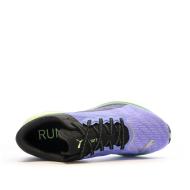 Chaussures de Running Violettes/Noires Homme Puma Deviate Nitro 2 vue 4