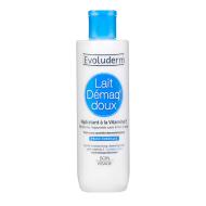 Lait Démaquillant Doux Hydratant Evoluderm Peaux Normales  250ml