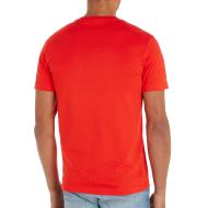 T-shirt Rouge Homme Calvin Klein Jeans Monologo Regular vue 2