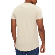 T-shirt Écru Homme Tommy Hilfiger Xslim Jaspe vue 2