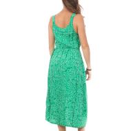 Robe Verte à Motifs Femme Vero Moda Easy Strap vue 2