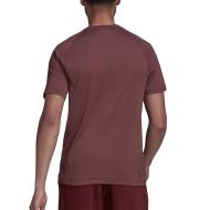 T-shirt Bordeaux Homme Adidas M Yoga Tee vue 2