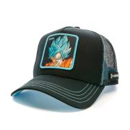 Casquette Noir/Bleu Homme Capslab Goku pas cher