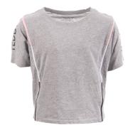 T-shirt Gris Fille Teddy Smith Tisa pas cher