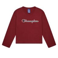 T-shirt Manches longues Bordeaux Fille Champion 404233 pas cher