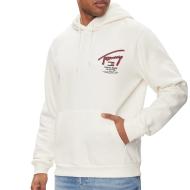 Sweat à Capuche Blanc Homme Tommy Hilfiger Reg Street