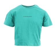 T-shirt Turquoise Fille Le Temps Des Cerises Vina pas cher