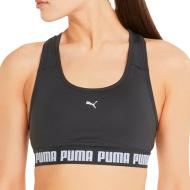 Brassière Noir Femme Puma Strong Mid pas cher