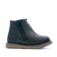 Bottines Noir Enfant Lulu Castagnette Tacac vue 2