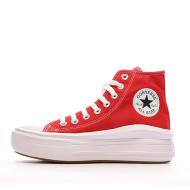 Baskets Rouges Femme Converse Chuck Taylor All Star Move A09073C