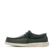 Chaussures Noir Homme Hey Dude Wally Stretch Canvas