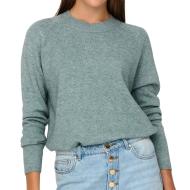 Pull Bleu/Vert Femme JDY Marco Slit