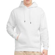 Sweat à Capuche Blanc Homme Jack & Jones Bradley Hood pas cher