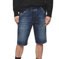 Short en jean Bleu Homme Diesel Calzoncini pas cher