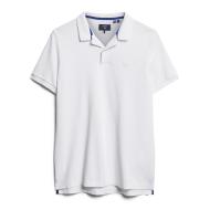 Polo Blanc Homme Superdry Classic Piques01C vue 2