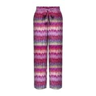 Pantalon Violet/Marine Femme Only Nova Life Palazzo pas cher