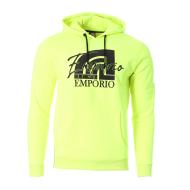 Sweat à Capuche Jaune Homme Just Emporio ABRAR pas cher