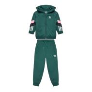 Ensemble de Survêtement Vert Garçon Adidas Hoodie Set pas cher