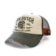 Casquette Beige/Noire Homme Von Dutch CREW12 pas cher