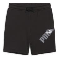 Short Noir Garçon Puma Graphic