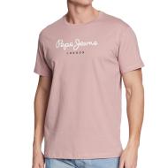 T-shirt Rose Homme Pepe jeans Eggo N pas cher