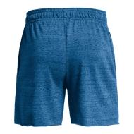 Short Bleu Foncé Homme Under Armour Rival Terry 6 vue 2