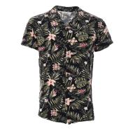 Chemise Noir/Verte Homme RMS26 Tropic