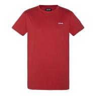 T-Shirt Rouge Homme Schott Brode