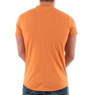 T-shirt Orange Homme Tommy Hilfiger Slim Jaspe vue 2