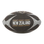 Ballon de Rugby Noir Airness Mini New Zealand