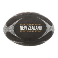 Ballon de Rugby Noir Airness New Zealand pas cher