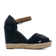 Sandales Compensées Noires femme Tommy Hilfiger vue 2