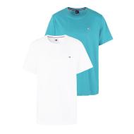 X2 T-shirt Blanc/Bleu Homme Tommy Hilfiger DM0DM15381