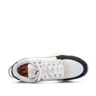 Baskets Blanc/Orange/Bleu Homme Puma Wild Rider Rollin vue 4