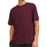 T-shirt Bordeau Homme Jack & Jones Basic pas cher