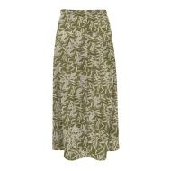 Jupe Longue Beige/Vert Femme Only Nova Life vue 2