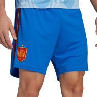 ESPAGNE Short de foot Bleu Homme Adidas 2022 pas cher