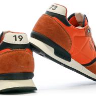 Baskets Orange Homme Pepe jeans Brit Heritage vue 7