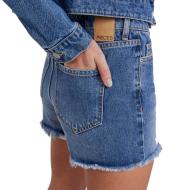 Short en Jean Bleu Femme PIECES Tulla vue 2