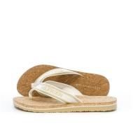 Tongs Blanches Femme Tommy Hilfiger Cork Beach