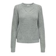 Pull en Maille Bleu/Gris Femme JDY Felo Struc