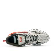 Baskets Grises/Rouge Homme Diesel Serendipity Pro vue 4