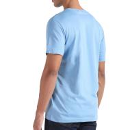 T-shirt Bleu Homme Calvin Klein Jeans Echo Graphi vue 2