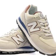 Baskets Beige Homme New Balance 574 vue 7