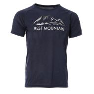 T-shirt Marine Homme Best Mountain 10 pas cher